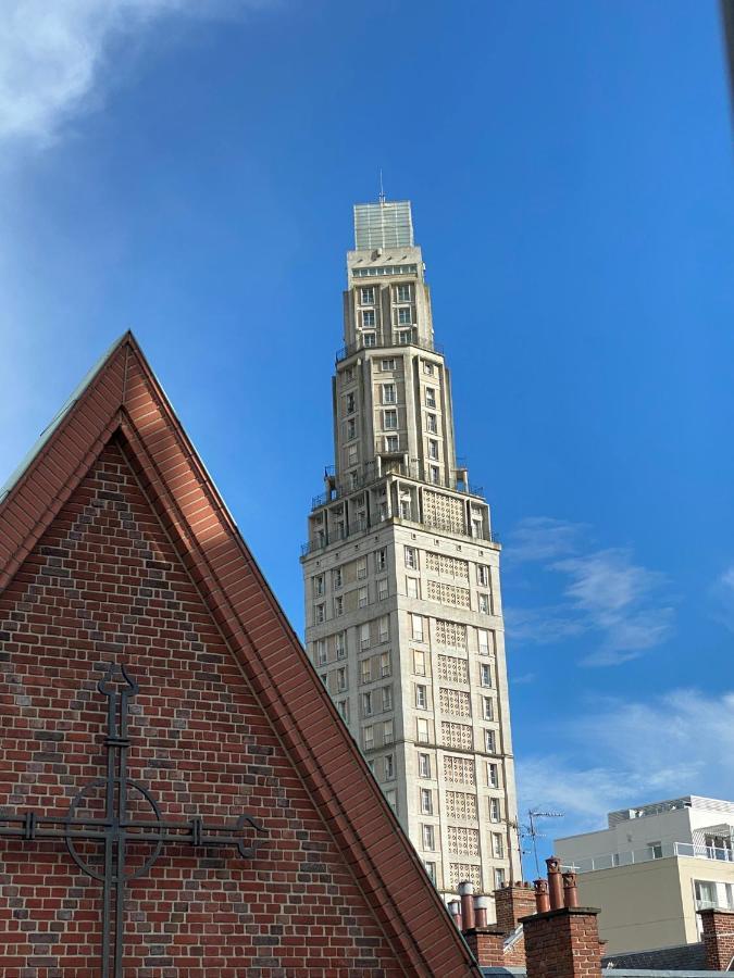 Apartamento Duplex Proche Gare Vue Tour Perret Avec Parking Gratuit Amiens Exterior foto